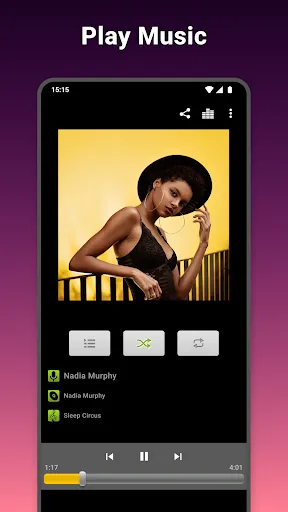 Music Player应用截图