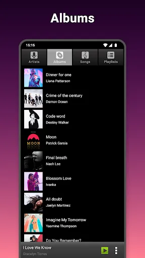 Music Player应用截图