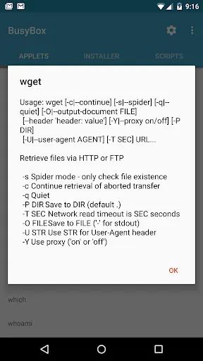 BusyBox for Android应用截图