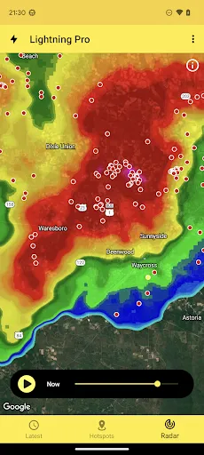 My Lightning Tracker Pro Screenshots