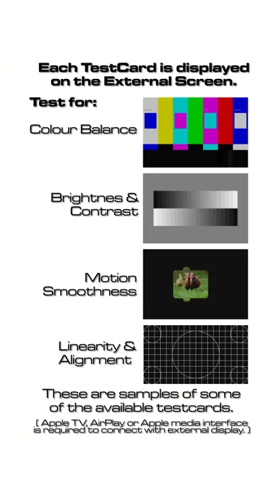 Screenshot di TestCard ProHD 4k