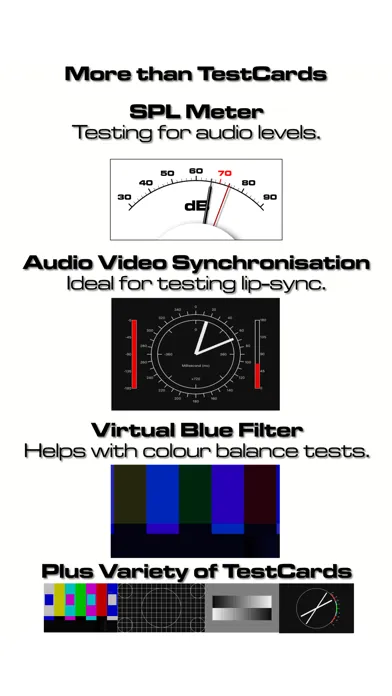 Screenshot di TestCard ProHD 4k