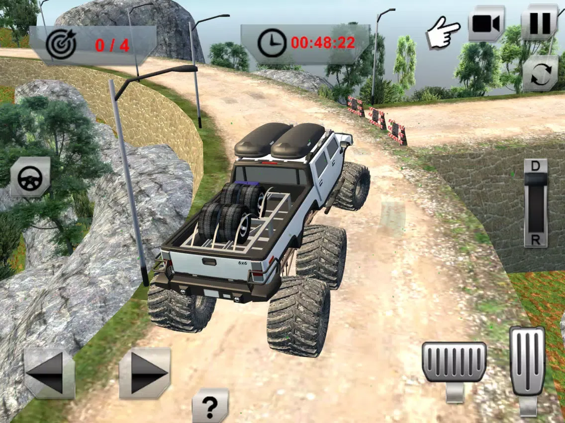 Скриншоты 6x6 Offroad Truck Driving 3D iPad 
