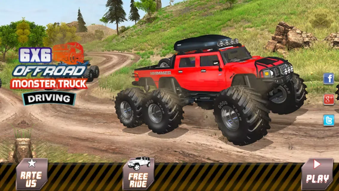 Скриншоты 6x6 Offroad Truck Driving 3D