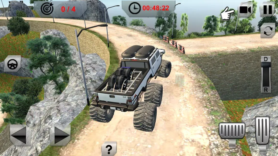 Скриншоты 6x6 Offroad Truck Driving 3D