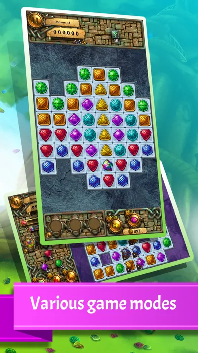 Capturas de pantalla de Jewel Tree: Match It puzzle HD