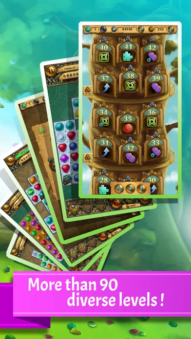 Capturas de pantalla de Jewel Tree: Match It puzzle HD