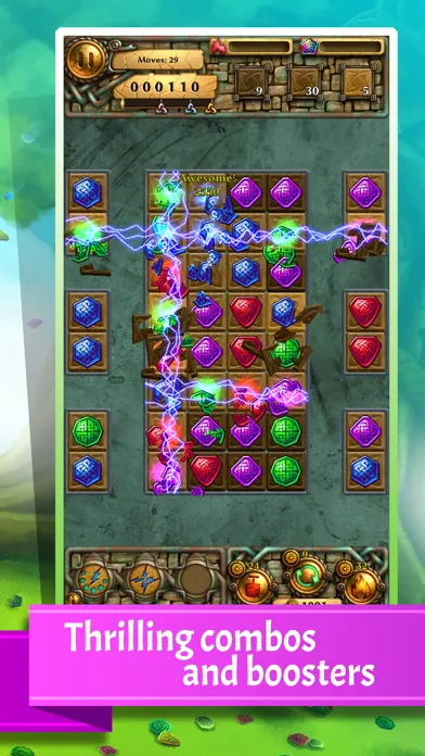 Capturas de pantalla de Jewel Tree: Match It puzzle HD