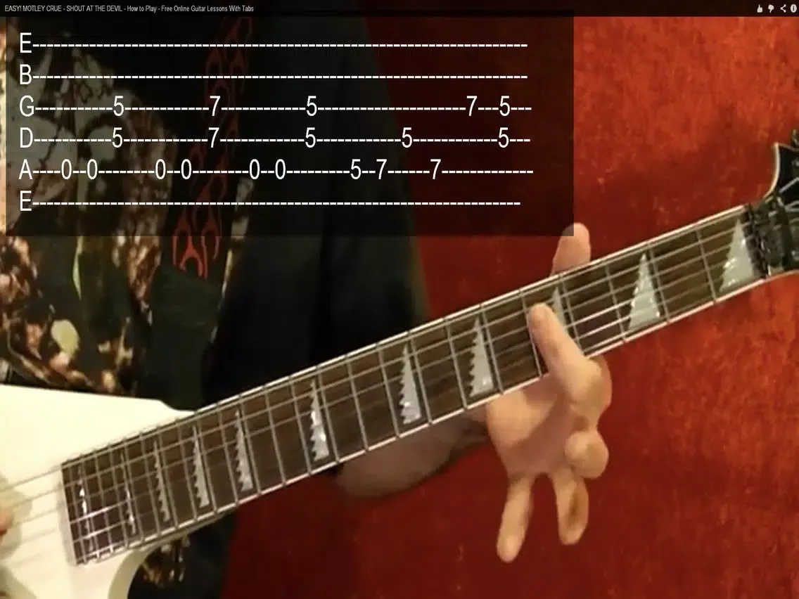 Electric Guitar Songs iPad  سکرین شاٹس