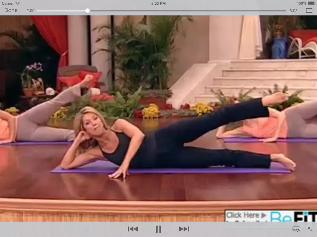 تصاویر Pilates Workouts iPad 