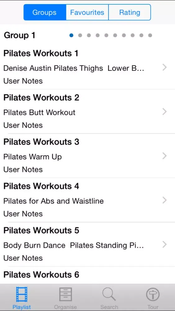 تصاویر Pilates Workouts