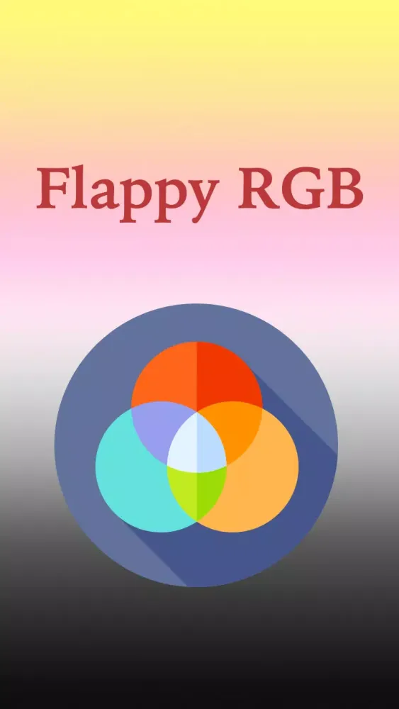 Capturas de tela do Flappy RGB