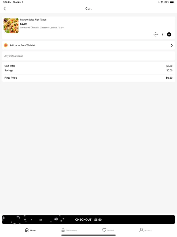 Ảnh chụp màn hình của 2J's BarBQ & Catering iPad 