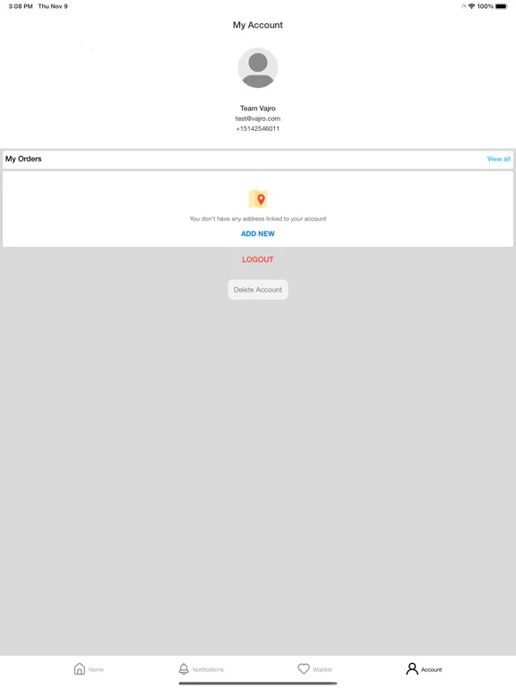 Ảnh chụp màn hình của 2J's BarBQ & Catering iPad 