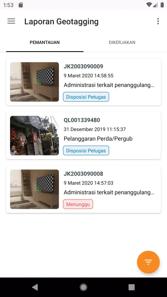 CRM - Perangkat Daerah Pemprov应用截图