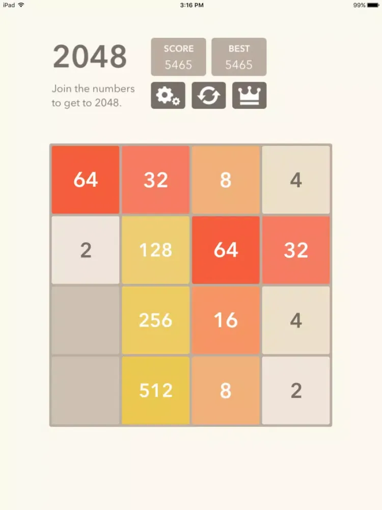 Zrzuty ekranu 2048 Brain Game-Expansion pack iPad 