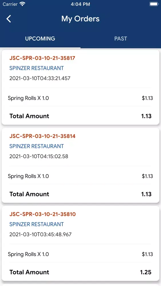 Скриншоты Spinzer - MyYummyMeals