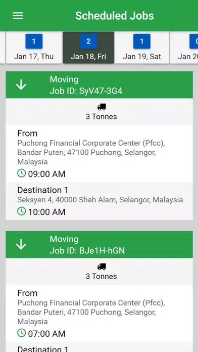 Just Lorry Driver سکرین شاٹس