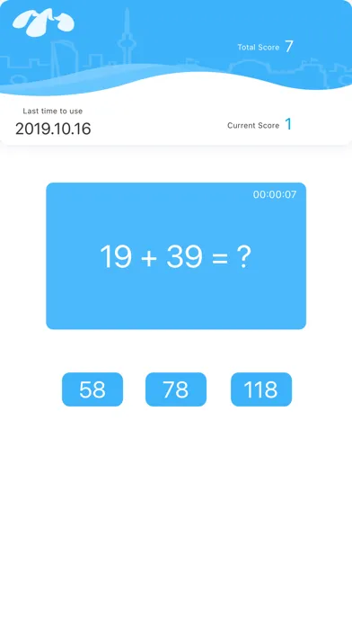 Captures d'écran de Crazy arithmetic Competition