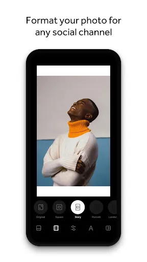 Screenshot di InstaSize Photo Editor＋Resizer