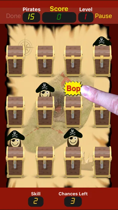 Tangkapan layar Boppin Pirates
