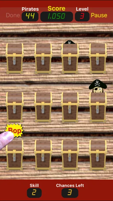 Tangkapan layar Boppin Pirates