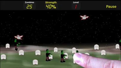 Capturas de tela do Zombie Squish