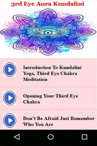 Capturas de pantalla de 3rd Eye Aura Kundalini