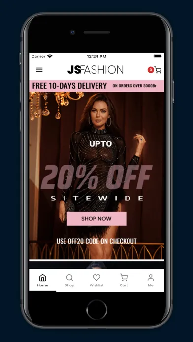 Screenshot di Js Fashion Store