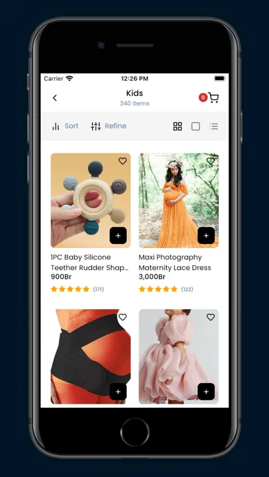 Screenshot di Js Fashion Store