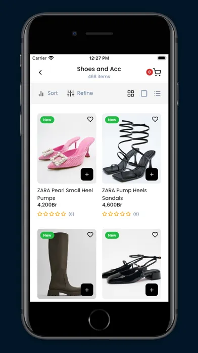 Screenshot di Js Fashion Store