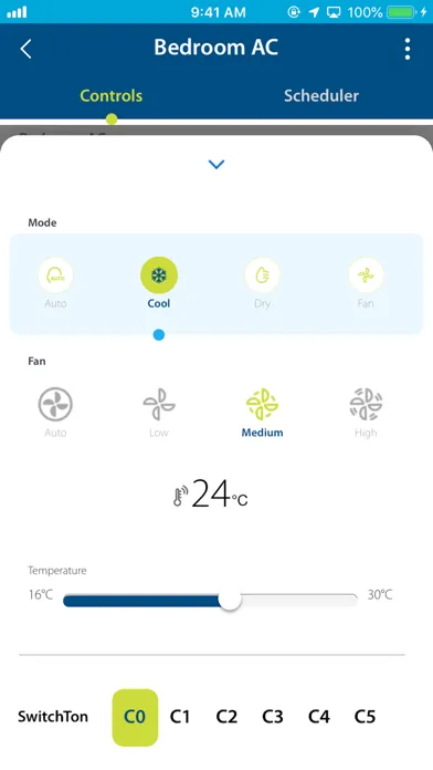 Screenshot di Kelvinator-Connect to Comfort