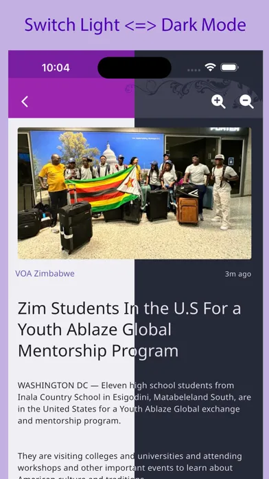 Capturas de pantalla de Zimbabwe eMedia
