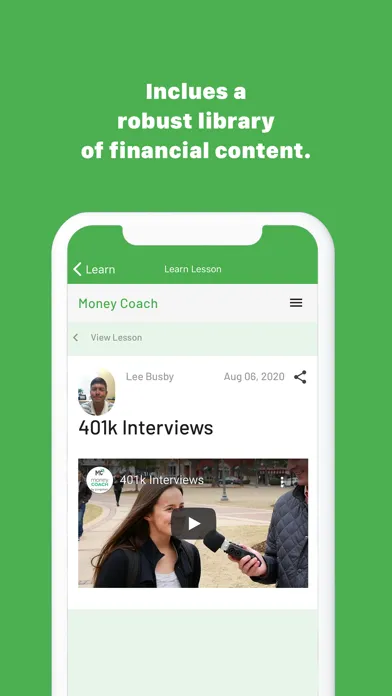 Ảnh chụp màn hình của MoneyCoach