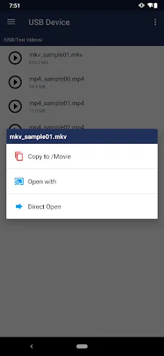 JS USB OTG Trial Screenshots