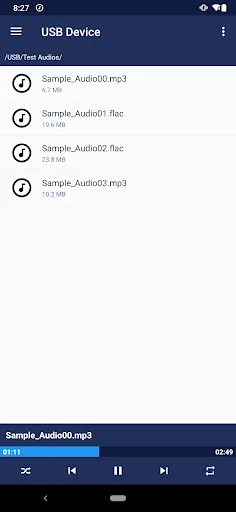 JS USB OTG Trial Screenshots