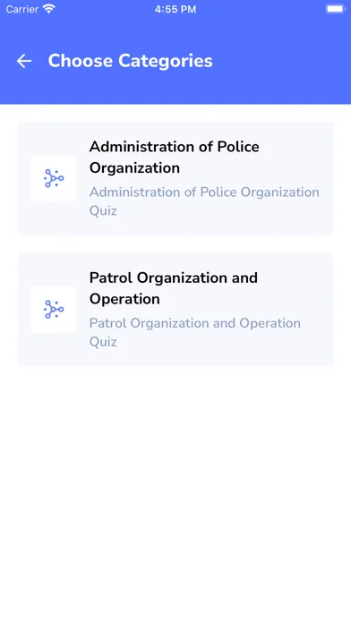 Criminology Exam Reviewer Screenshots