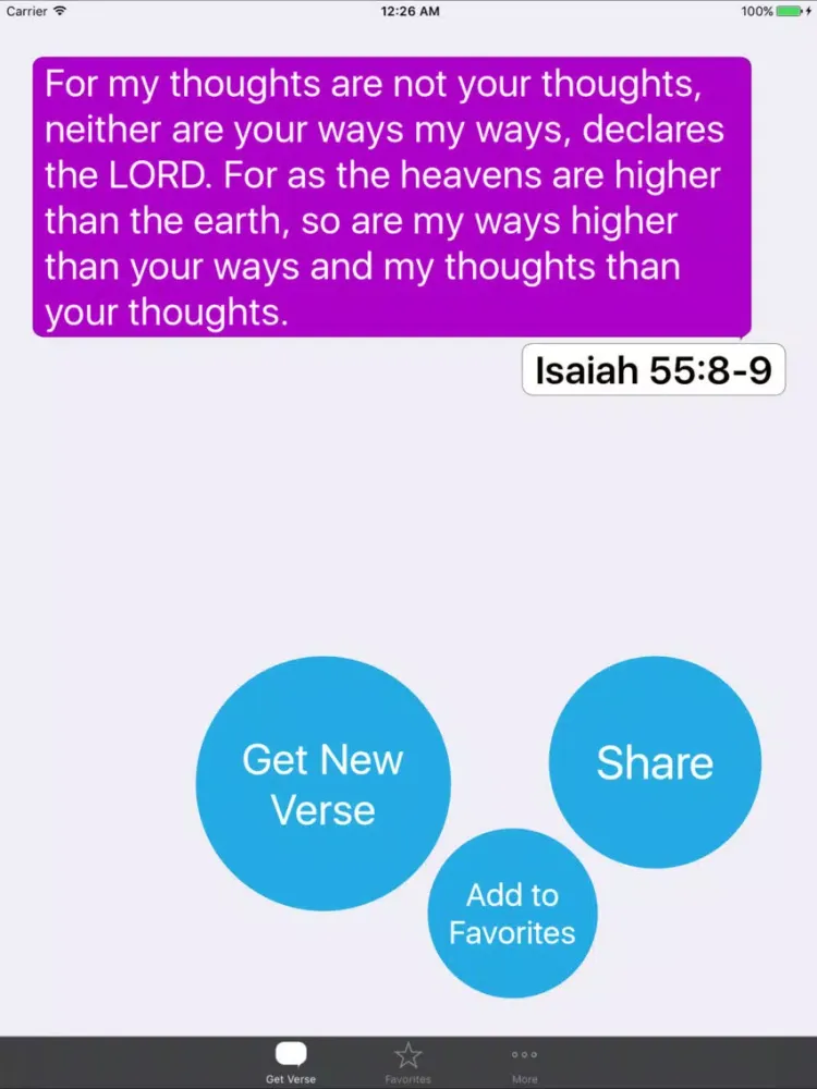 Inspirational Bible Verses iPad  سکرین شاٹس