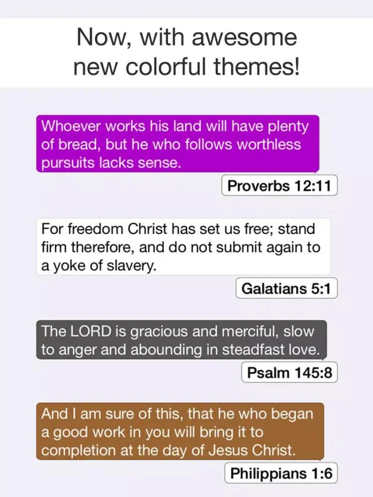 Inspirational Bible Verses iPad  سکرین شاٹس