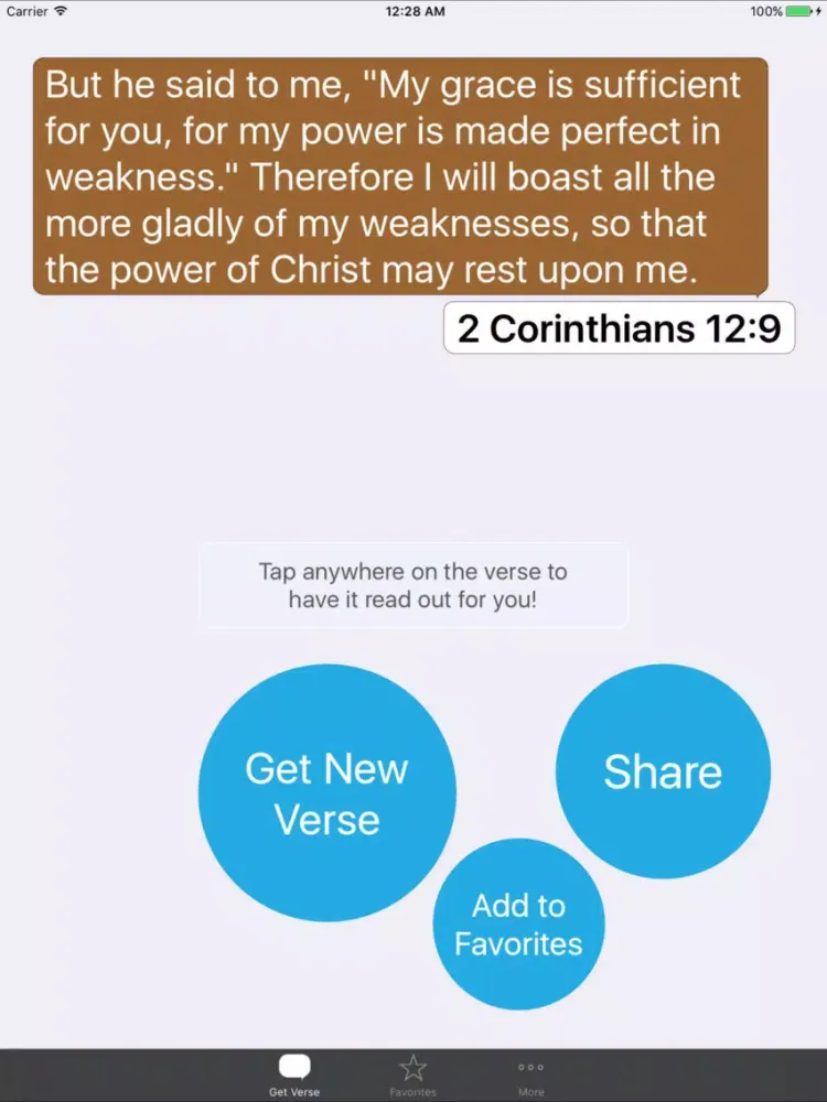 Inspirational Bible Verses iPad  سکرین شاٹس