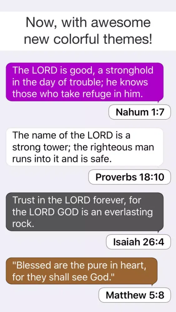 Inspirational Bible Verses سکرین شاٹس