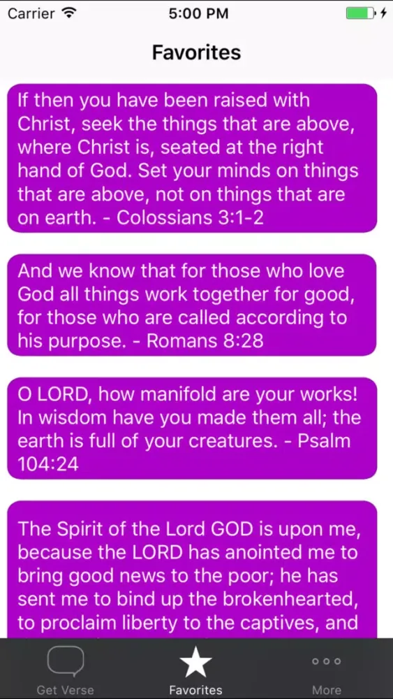 Inspirational Bible Verses سکرین شاٹس