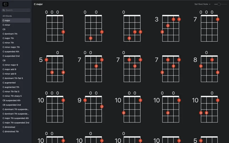 UkeLib Chords Pro Ekran Görüntüleri