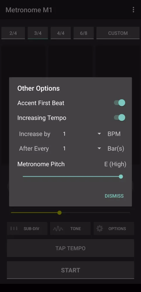 Metronome M1 스크린샷