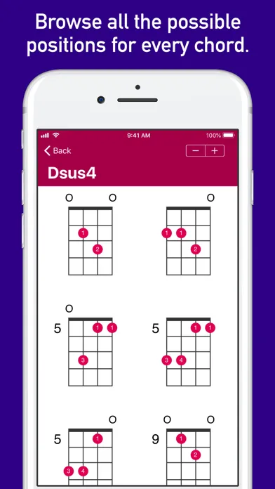 Tangkapan skrin UkeLib Chords Pro