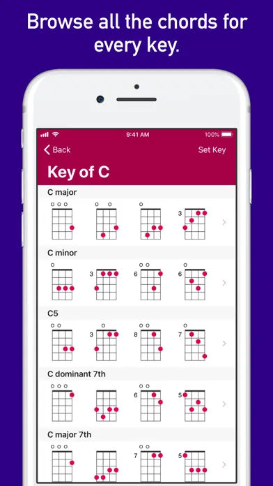 Tangkapan skrin UkeLib Chords Pro