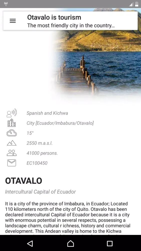 Otavalo es Turismo Screenshots