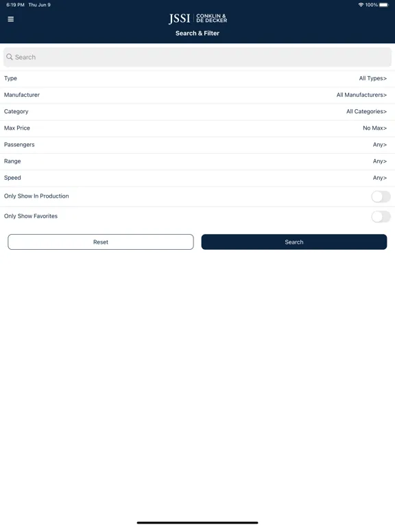 Conklin & de Decker iPad  Screenshots