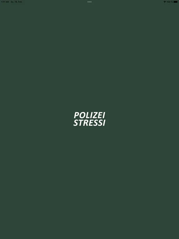 Polizei Stressi iPad  Screenshots
