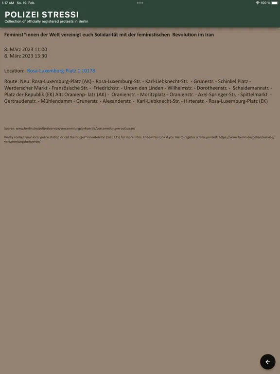 Polizei Stressi iPad  Screenshots